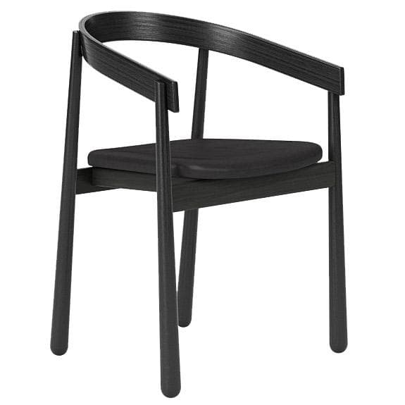 FÉST Homerun Gestoffeerde Stoel Eiken Zwart