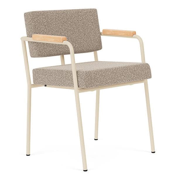 FÉST Monday Stoel Met Armleuning Sand/naturel Alpine 01 Natural