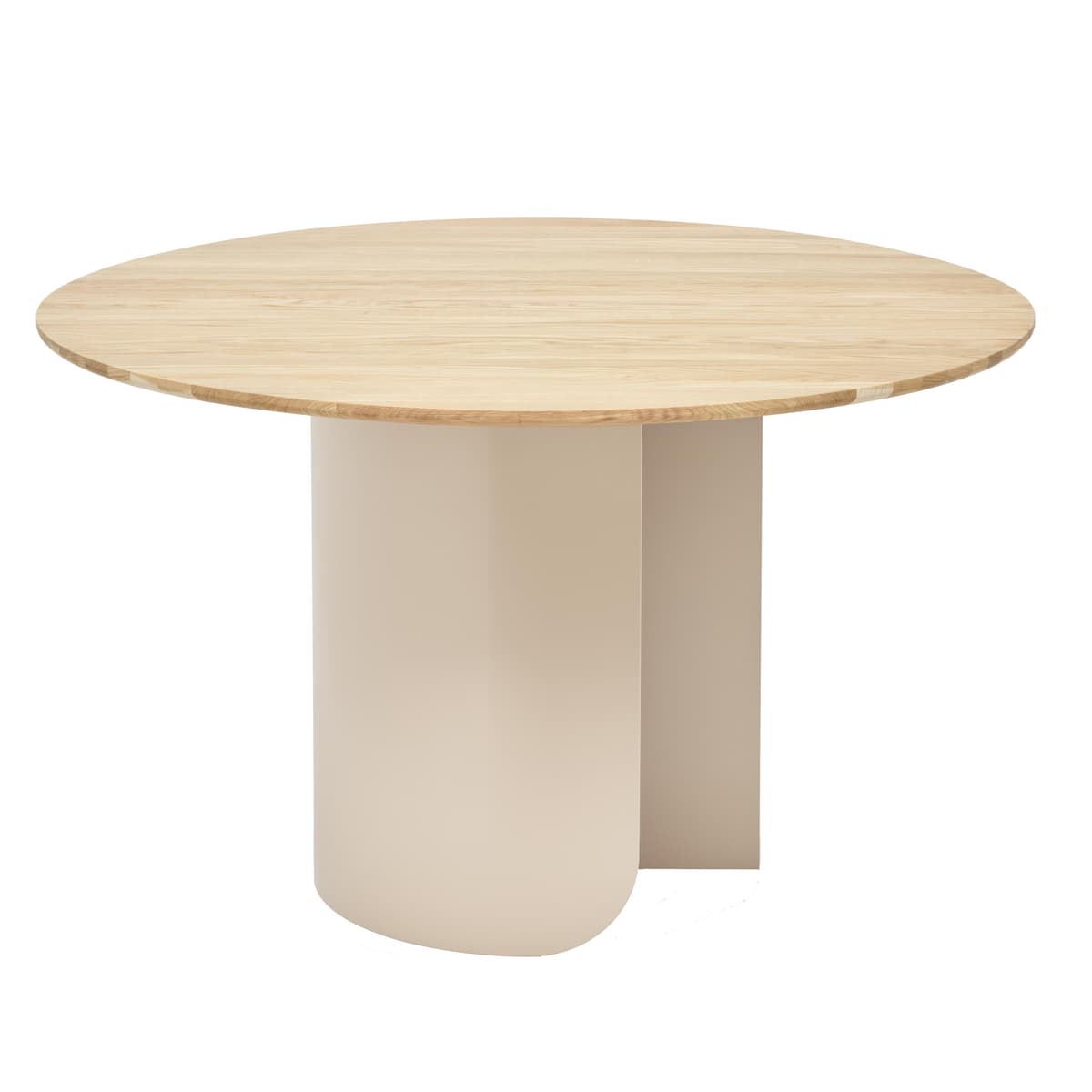 FÉST Plateau Eettafel 120 Sand Eiken Blad