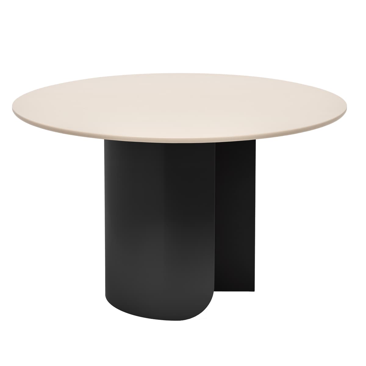 FÉST Plateau Eettafel 120 Zwart Sand Blad