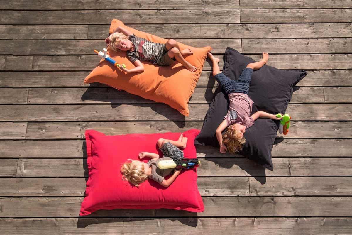 Fatboy Junior Zitzak Rood thumbnail 4