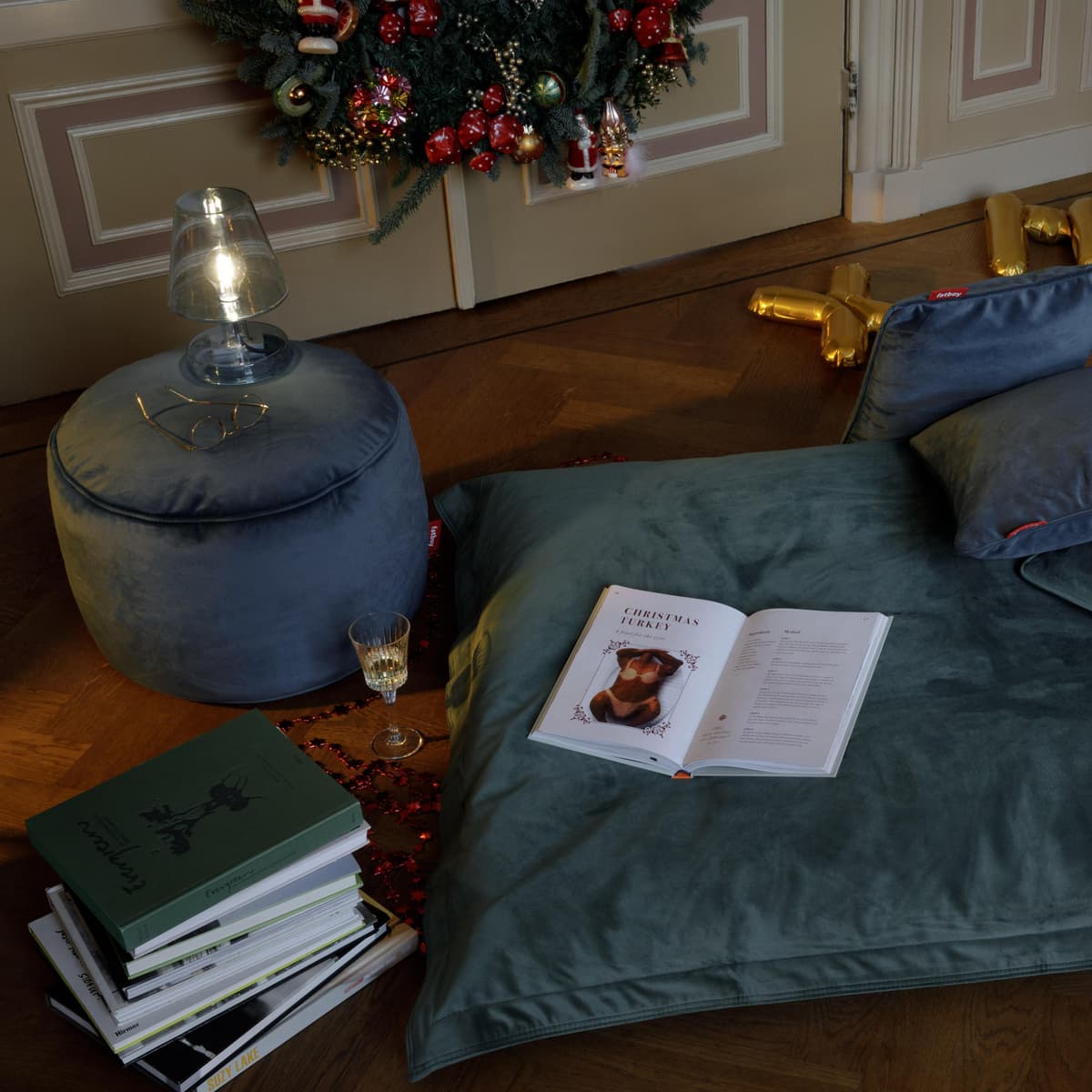 Fatboy King Velvet Kussen Rechthoek 66x40 Recycled Camel thumbnail 3