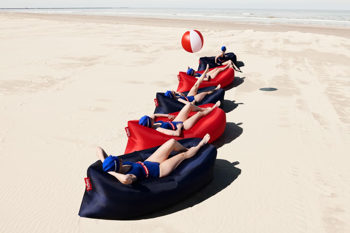 Fatboy Lamzac Zitzak Luchtzak 3.0 Chess Azur thumbnail 2