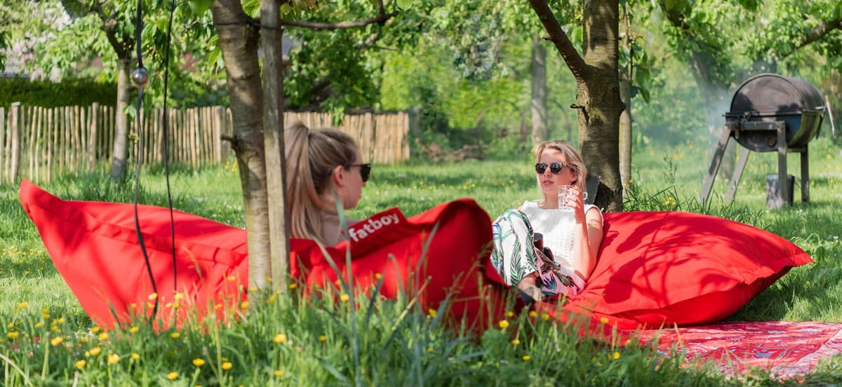 Fatboy Original Outdoor Zitzak Stripe Cacao thumbnail 2