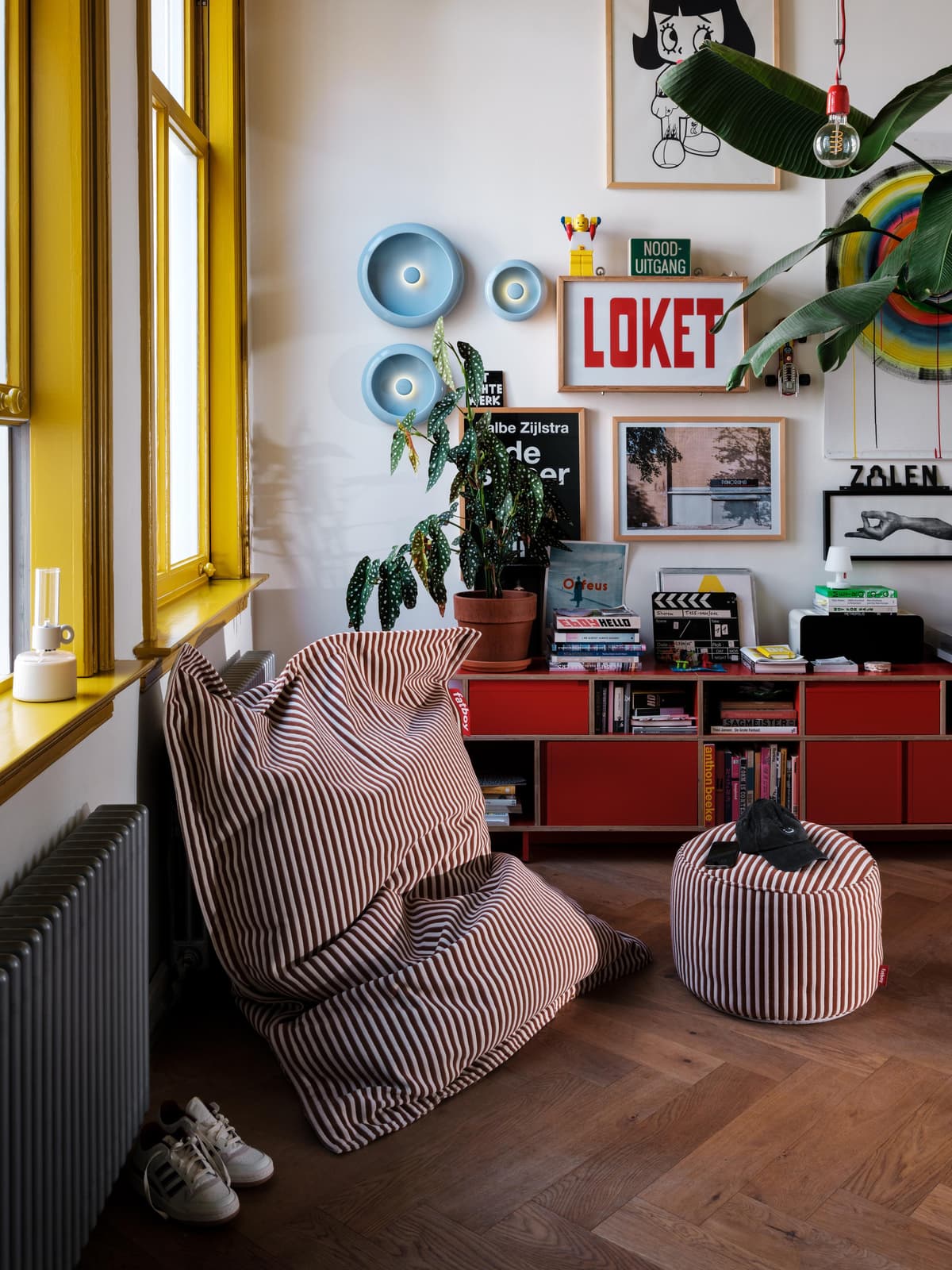 Fatboy Original Slim Terry Zitzak  Blue Creme thumbnail 2