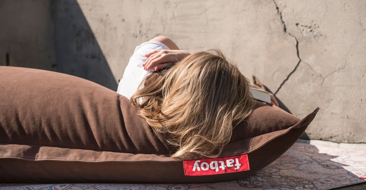 Fatboy Original Stonewashed Zitzak Taupe thumbnail 4