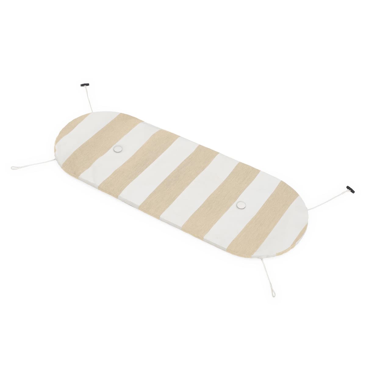Fatboy Zitkussen Voor Toni Tuinbank Stripe Sandy Beige