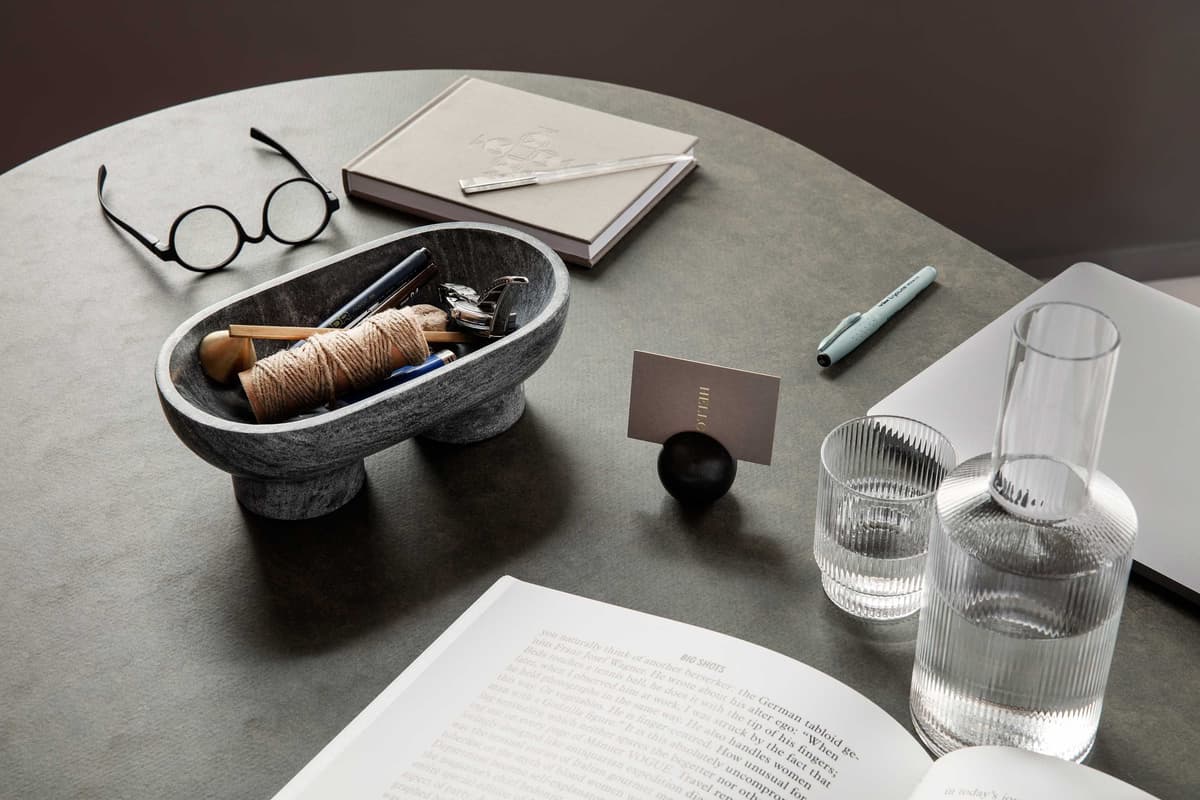 Ferm Living Alza Serveerschaal Zwart thumbnail 4