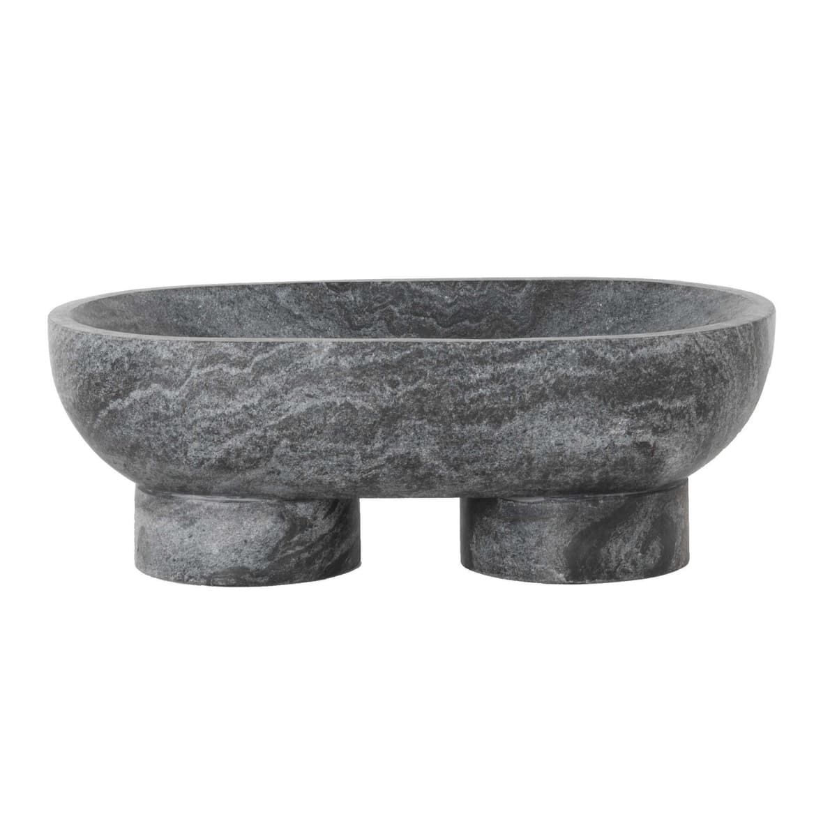 Ferm Living Alza Serveerschaal Zwart