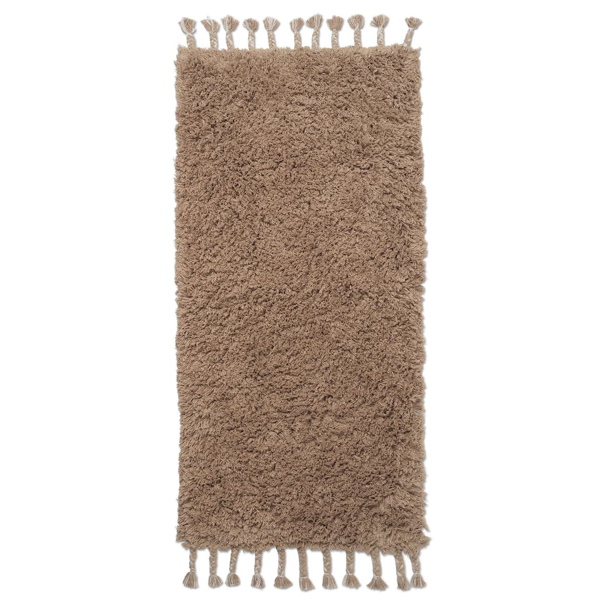 Ferm Living Amass Vloerkleed 70x140 White Pepper