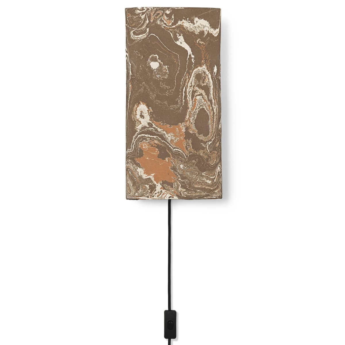 Ferm Living Argilla Wandlamp Marble Mocha