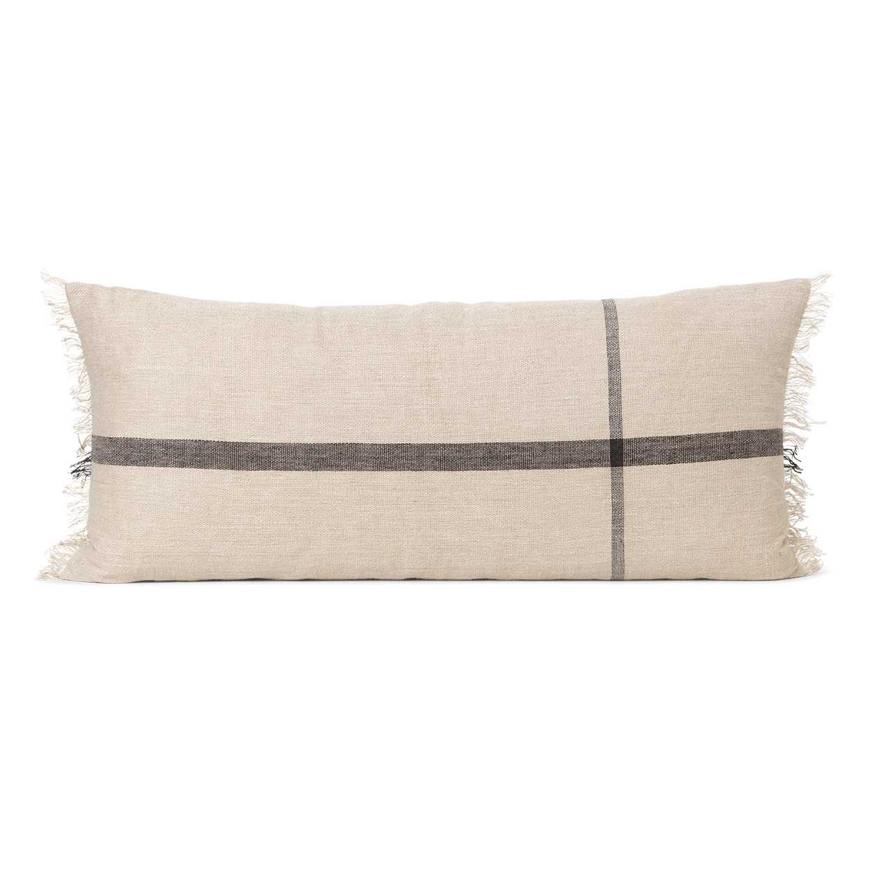 Ferm Living Calm Kussen 88x38 Camel/Black