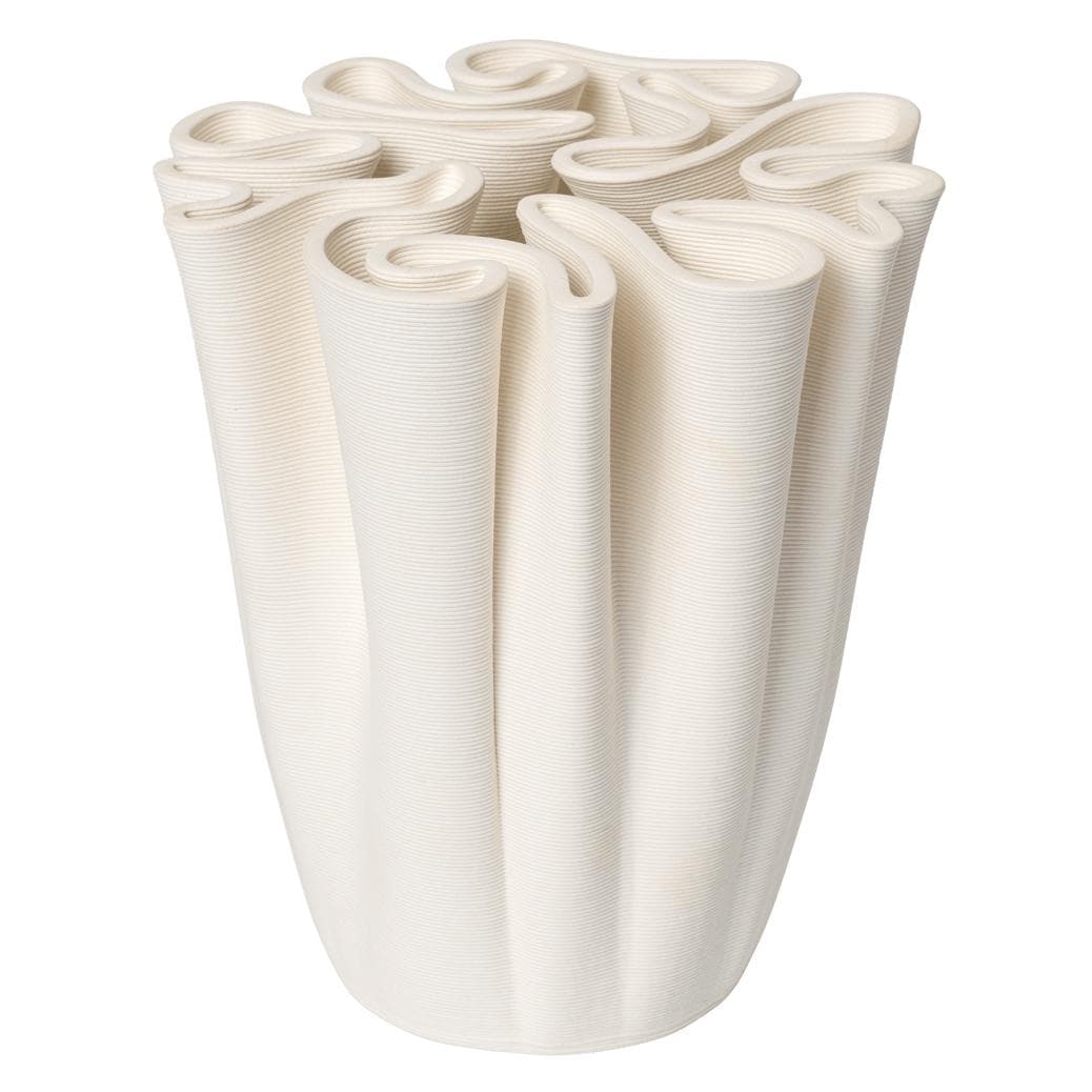 Ferm Living Dedali Vaas H18 Off-White