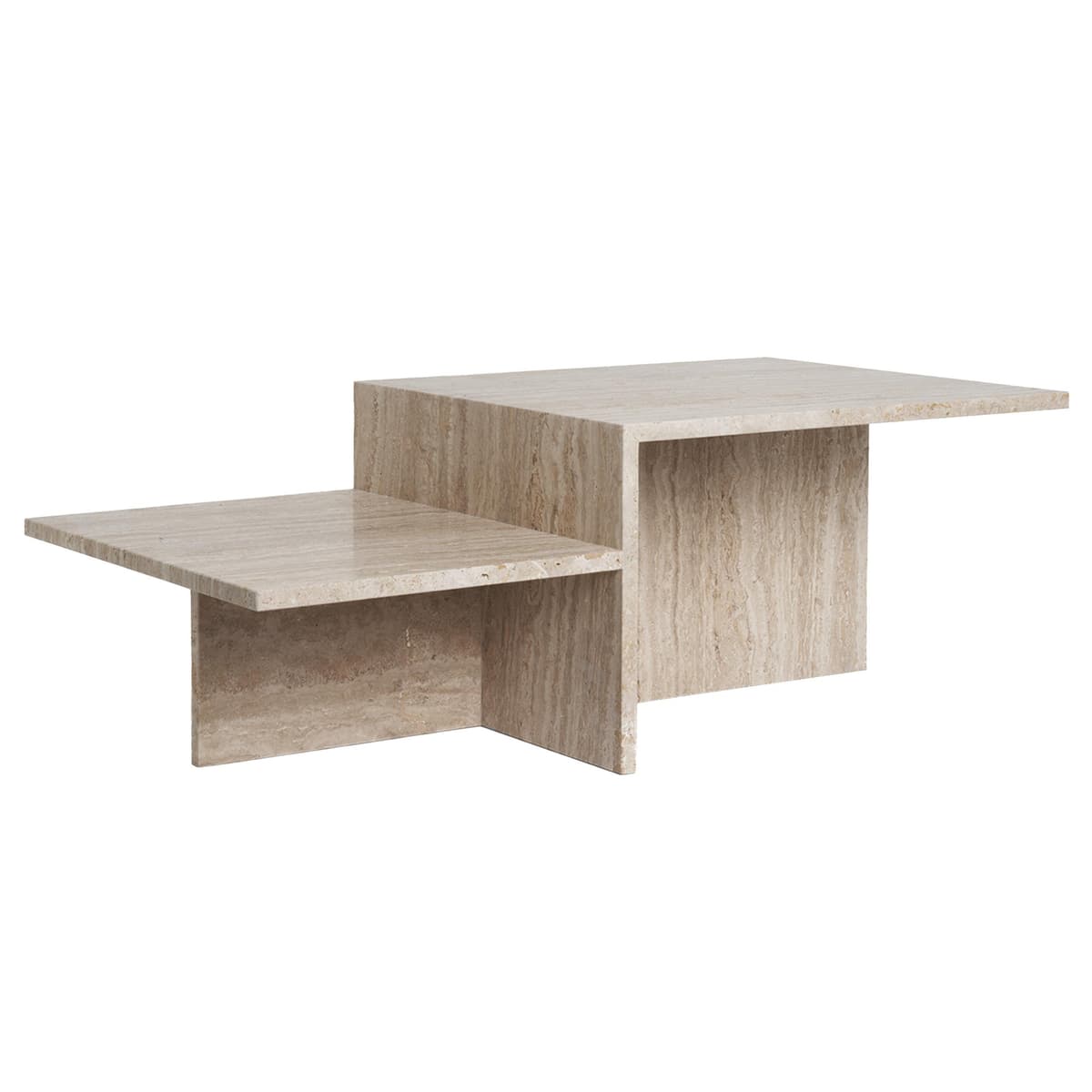Ferm Living Distinct Salontafel Travertin
