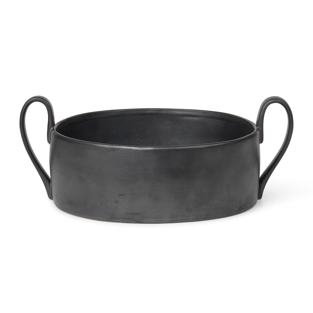 Ferm Living Flow Centerpiece Fruitschaal Black