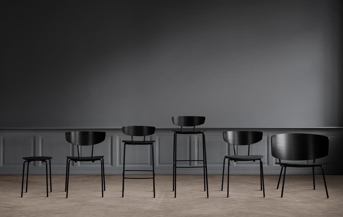 Ferm Living Herman Barkruk 76cm White Oiled Oak thumbnail 3