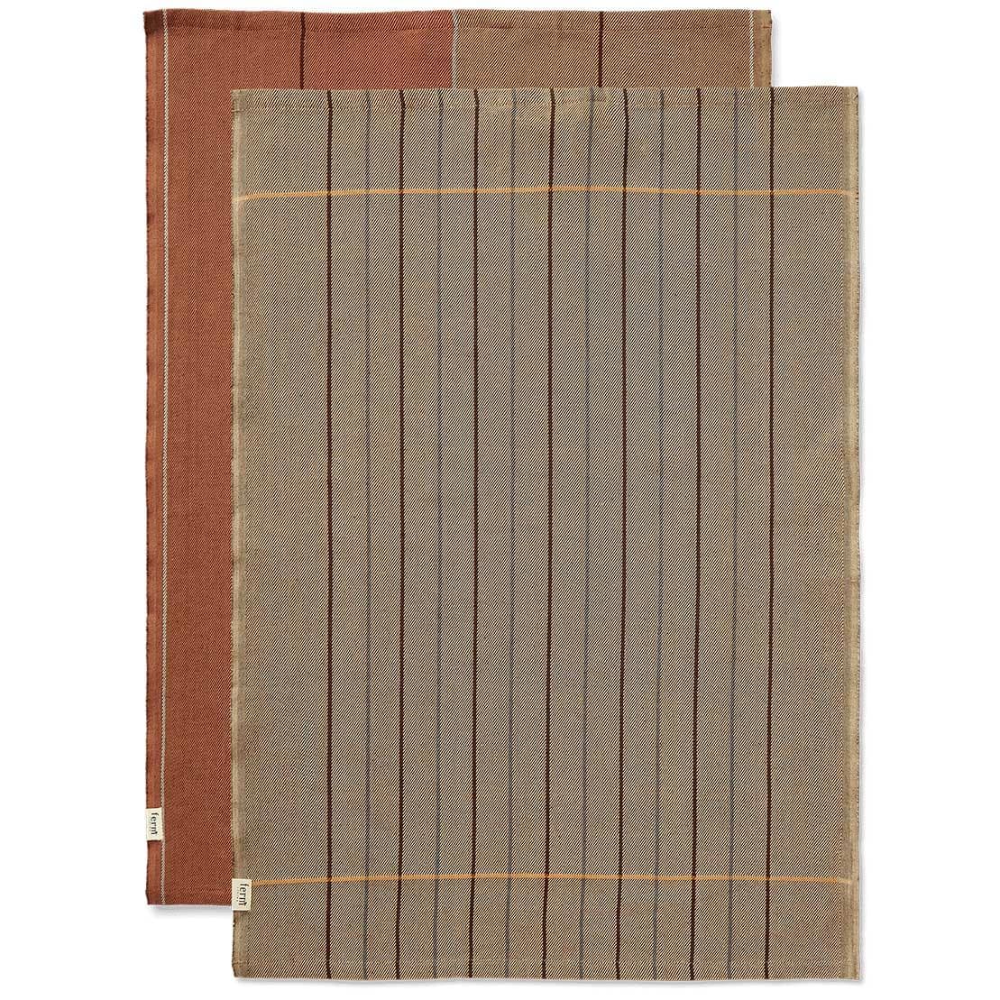 Ferm Living Ito Theedoek Set Van 2 Hazel/Oat