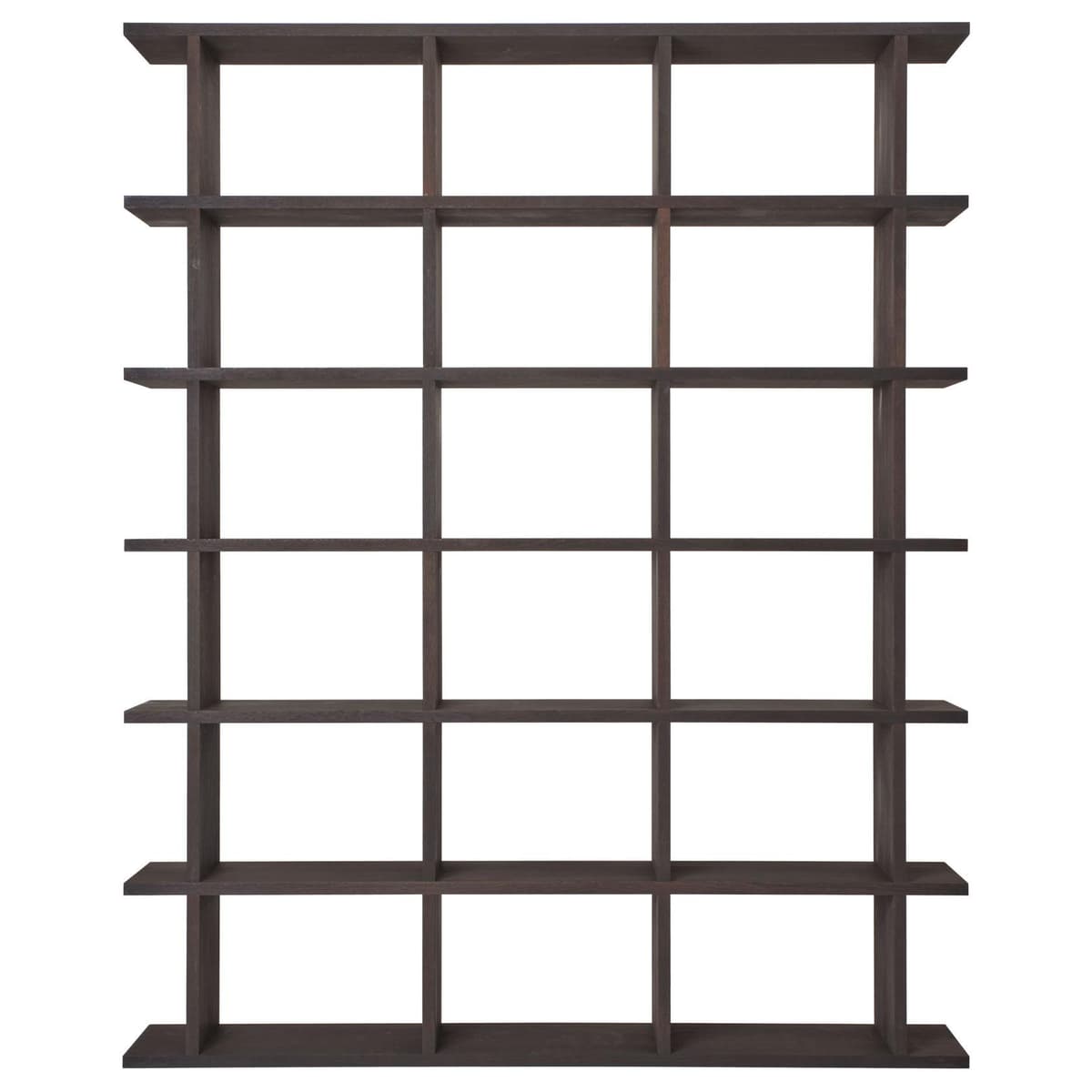 Ferm Living Kona 3x6 Boekenkast Dark Stained