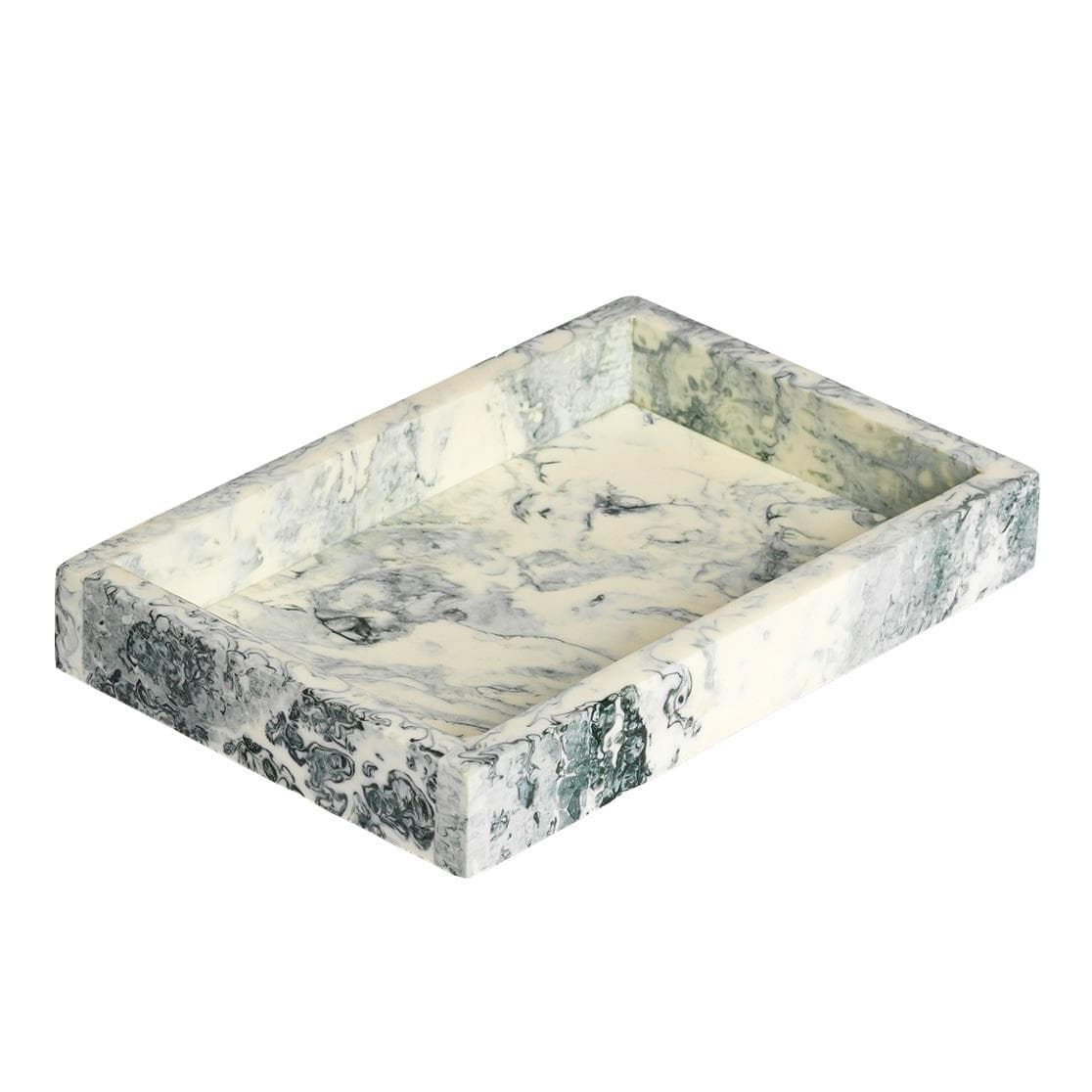 Ferm Living Mist Tray 10x15 Dienblad Emerald Off-White