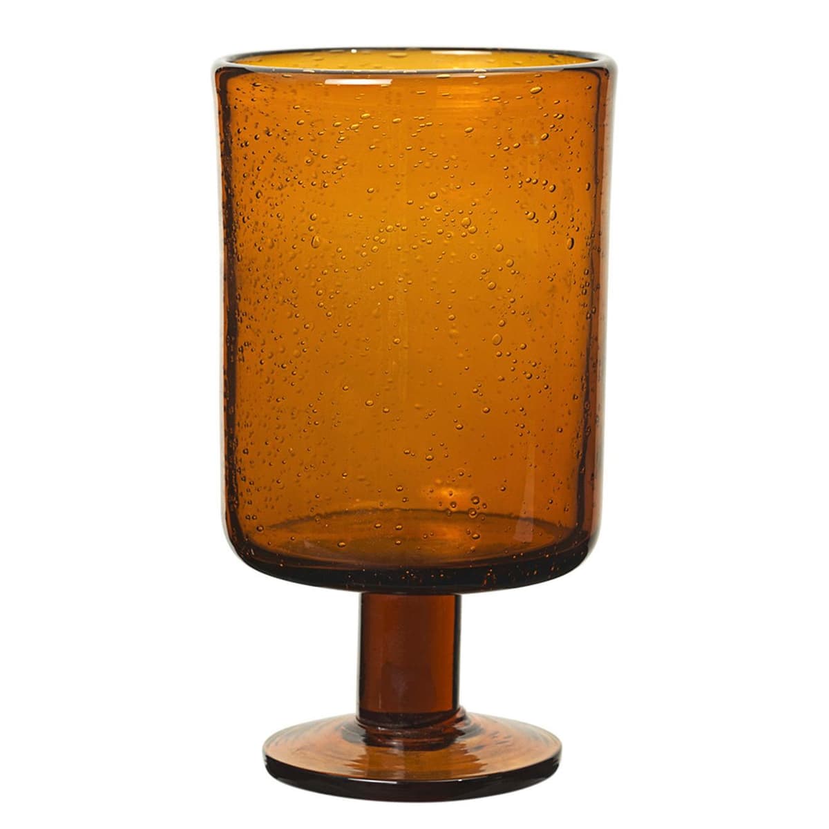 Ferm Living Oli Wijnglas Amber