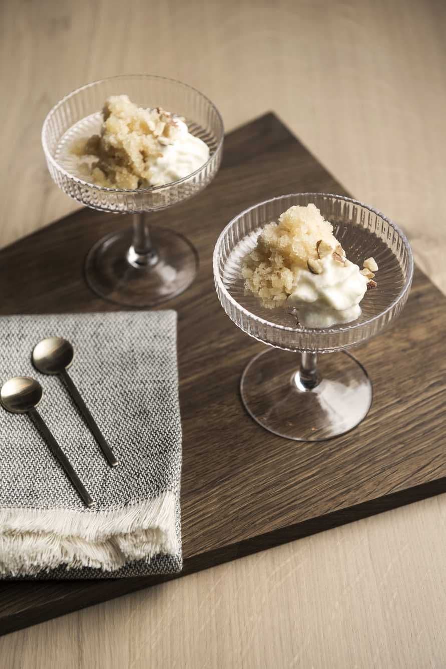 Ferm Living Ripple Champagne Glas Set Van 2 Frosted thumbnail 2