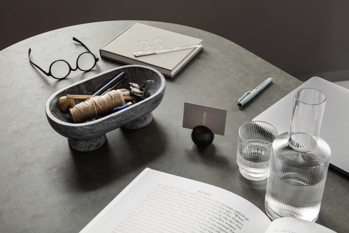 Ferm Living Ripple Glazen Set Van 4 Clear thumbnail 2