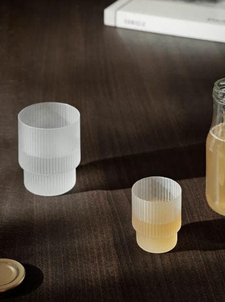 Ferm Living Ripple Glazen Set Van 4 Klein Clear thumbnail 2
