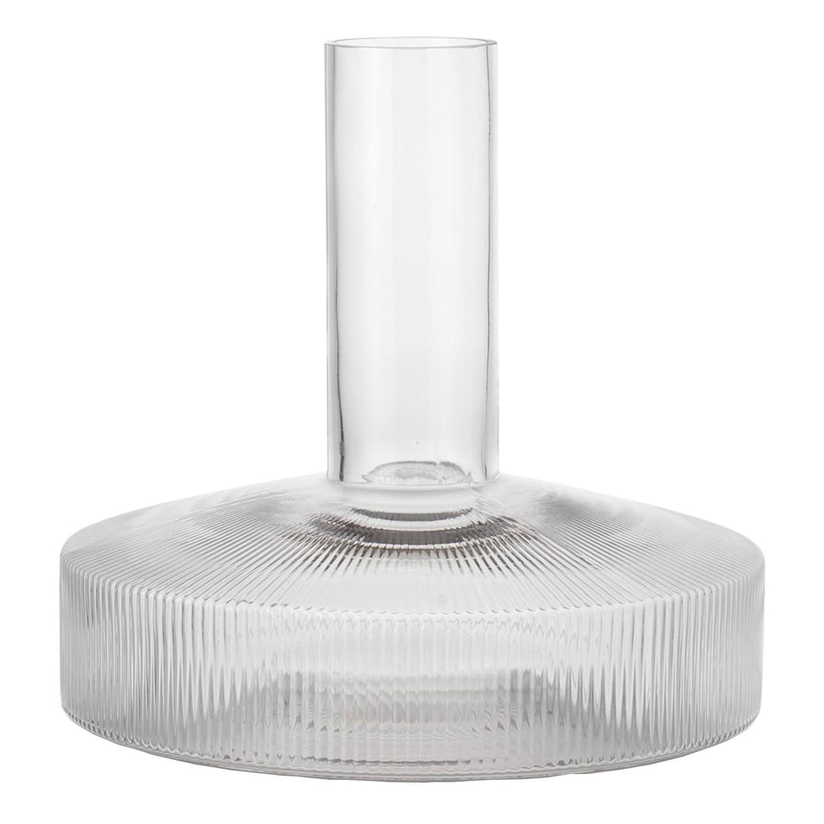 Ferm Living Ripple Wijn Karaf 1,1L Transparant