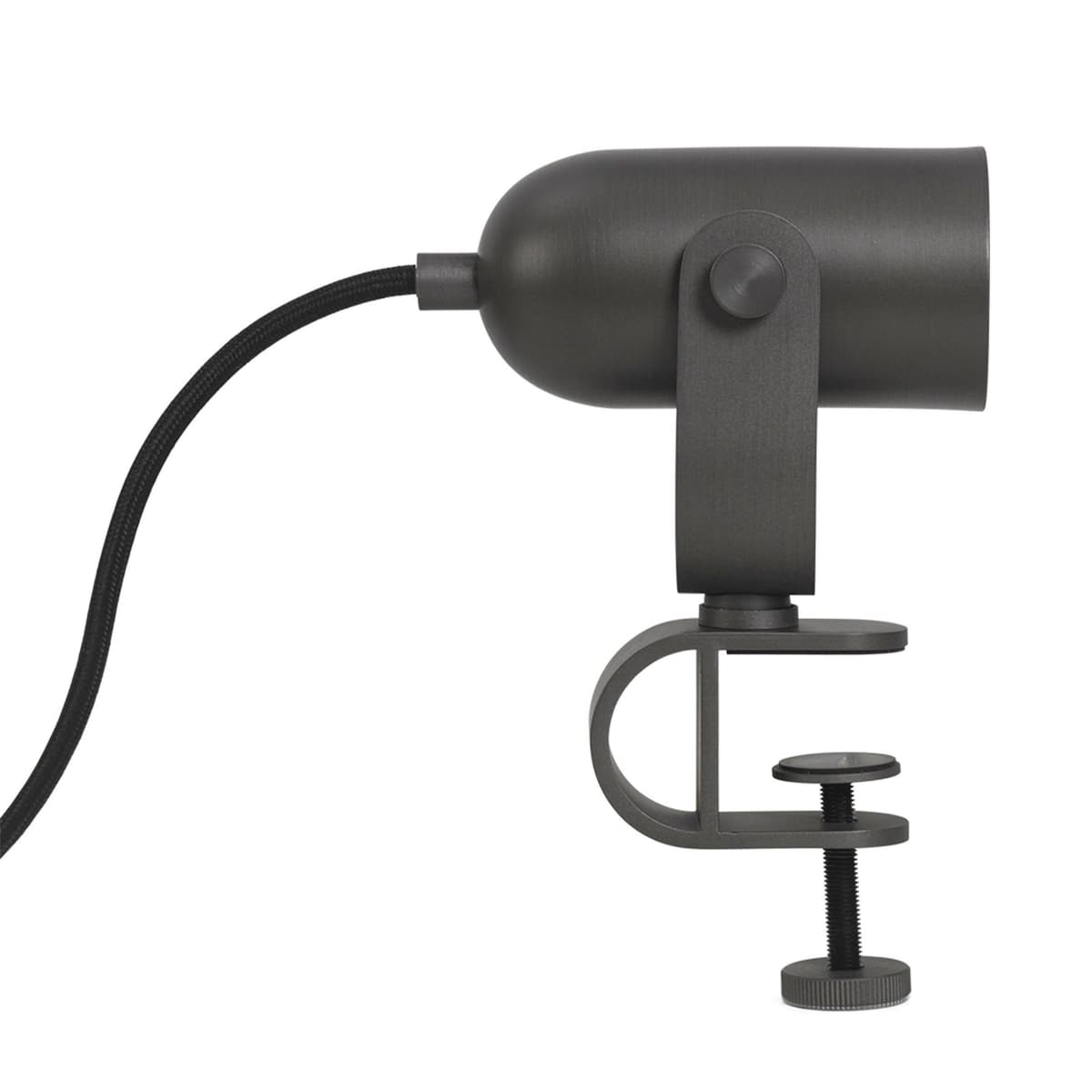 Ferm Living Ruuvi Klemlamp Blackened Iron