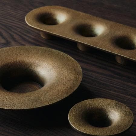 Ferm Living Soothe Block Kandelaar Brass Finish thumbnail 2