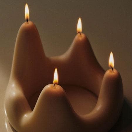 Ferm Living Stala Kandelaar Ring Dark Grape thumbnail 4