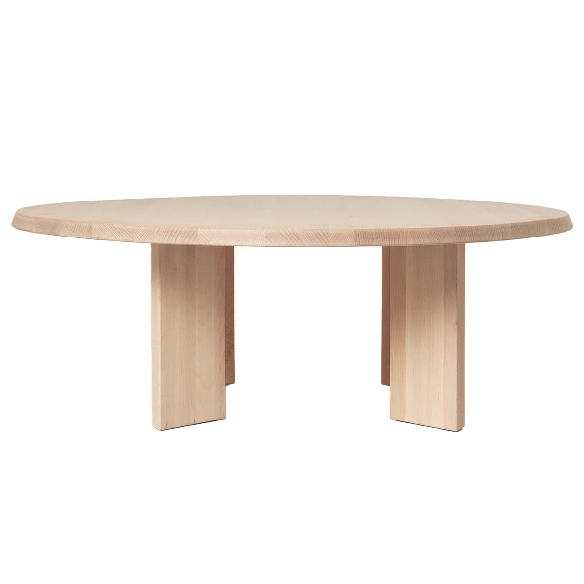 Ferm Living Tarn Salontafel Wit Geolied Beuken