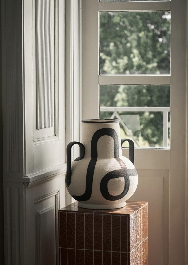 Ferm Living Trace Vaas Off White thumbnail 2