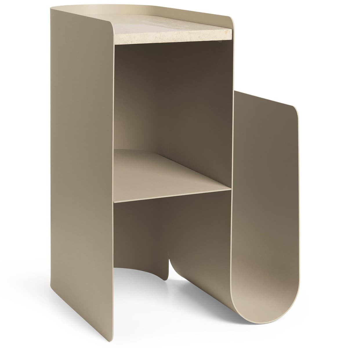 Ferm Living Vault Bijzettafel 33x46 Cashmere