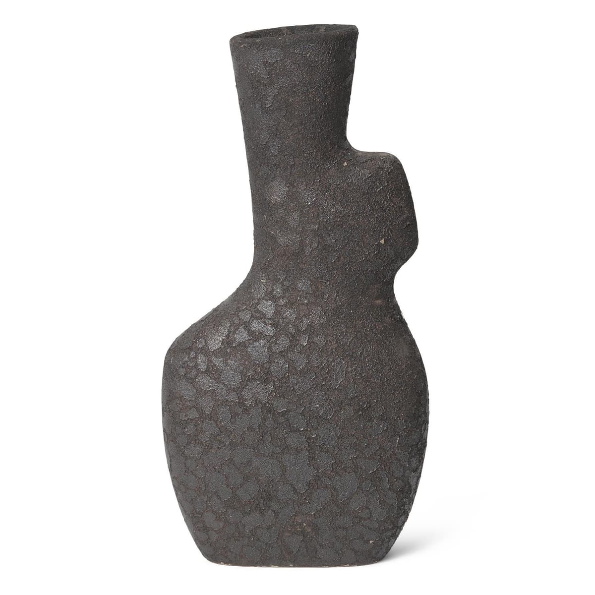 Ferm Living Yara Vaas L Rustic Iron