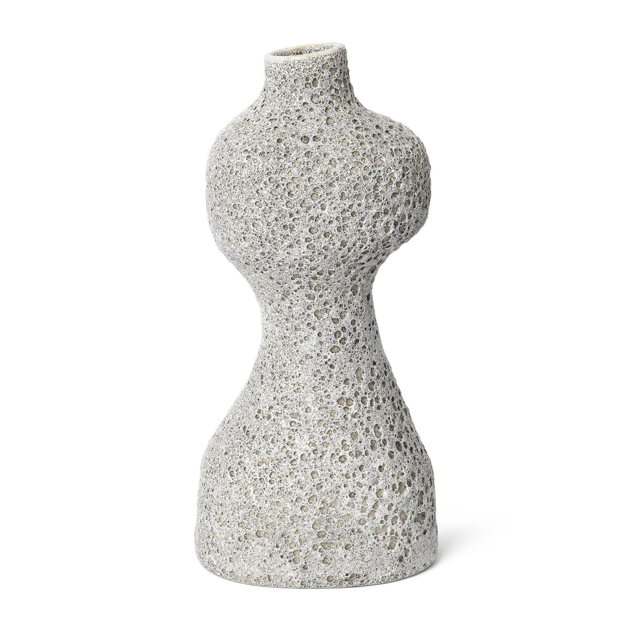 Ferm Living Yara Vaas M Grey Pumice