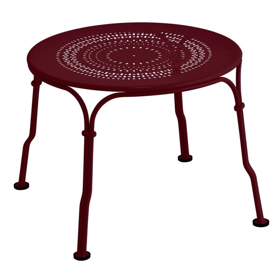 Fermob 1900 Bijzettafel Black Cherry
