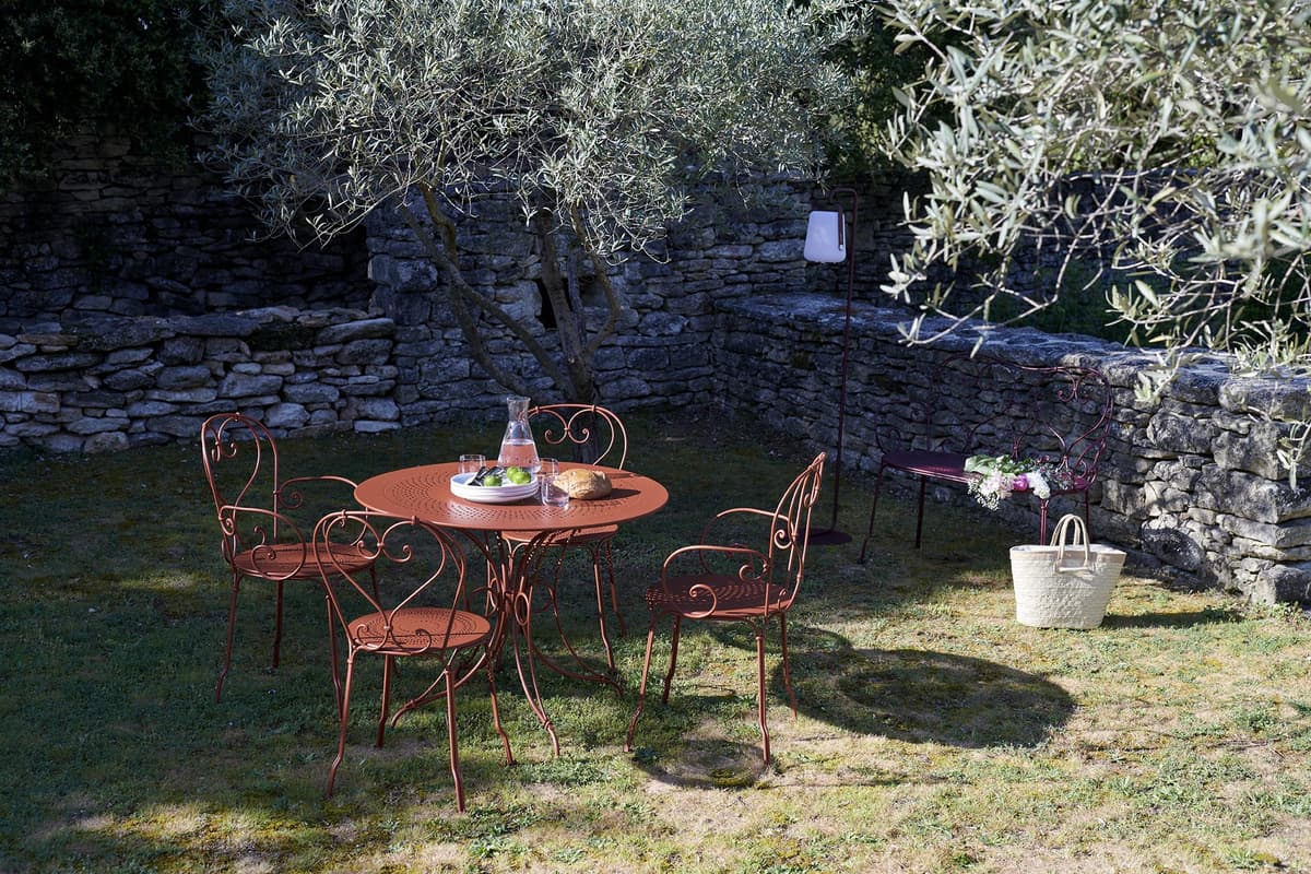 Fermob 1900 Tuintafel 117cm Anthracite thumbnail 3