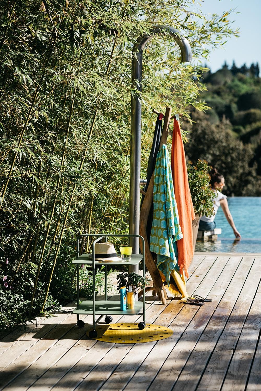 Fermob Alfred Trolley Ice Mint thumbnail 3