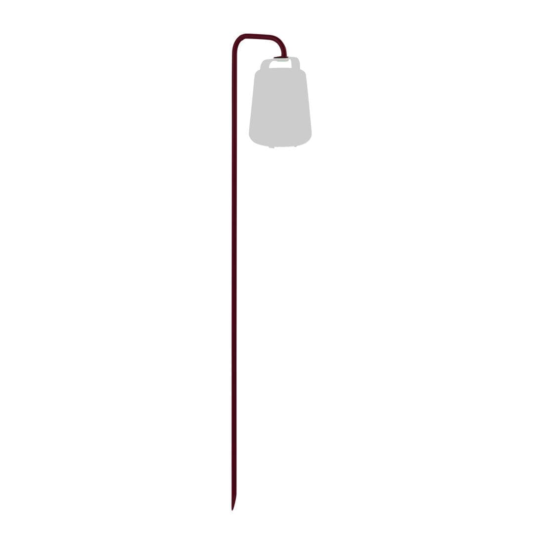 Fermob Balad Garden Stake Vloerlamp Black Cherry