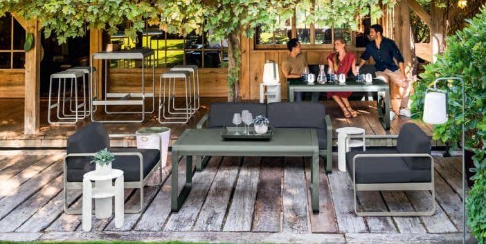 Fermob Bellevie Salontafel 140x80 Liquorice thumbnail 2