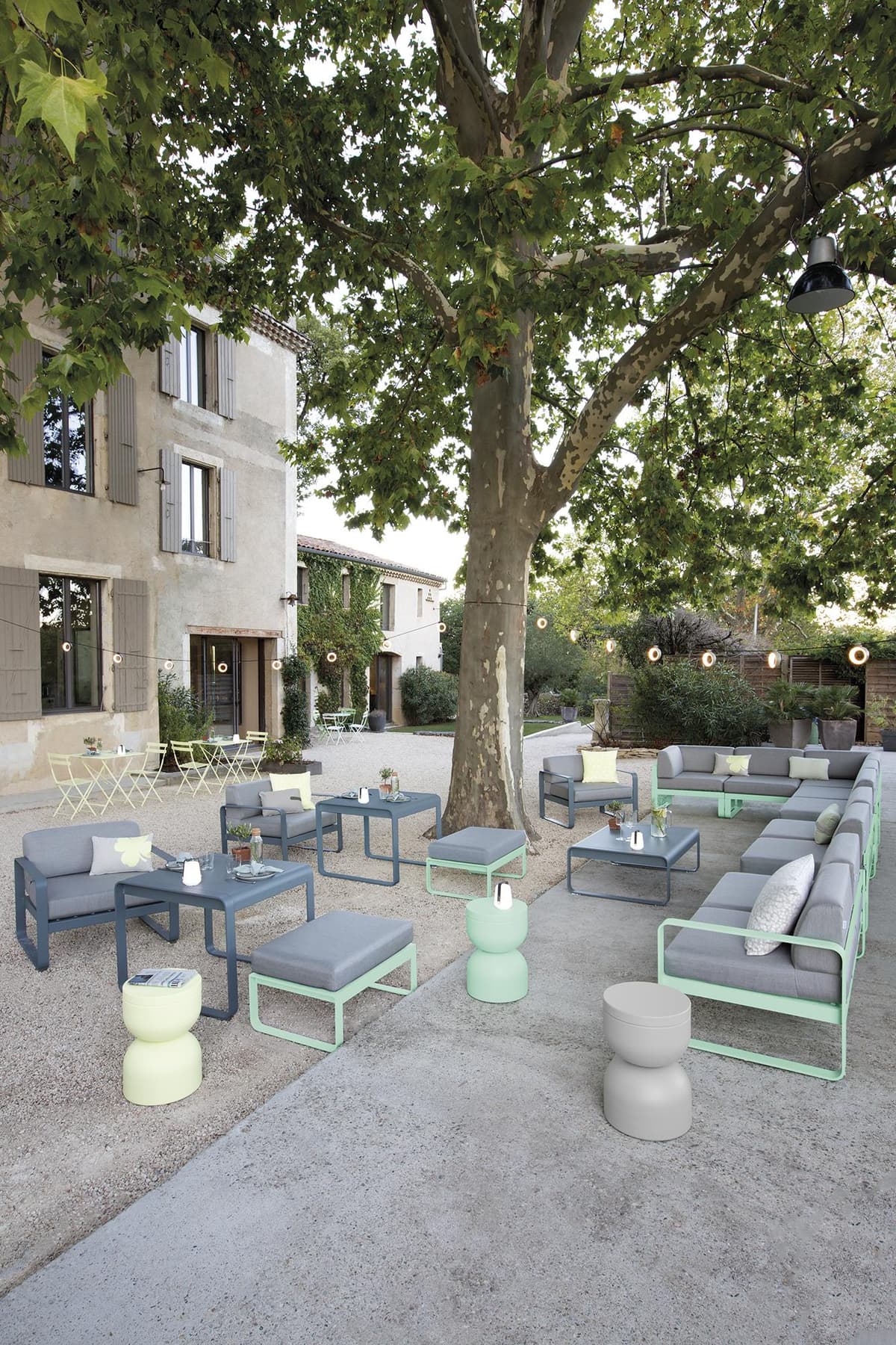 Fermob Bellevie Salontafel 140x80 Liquorice thumbnail 4