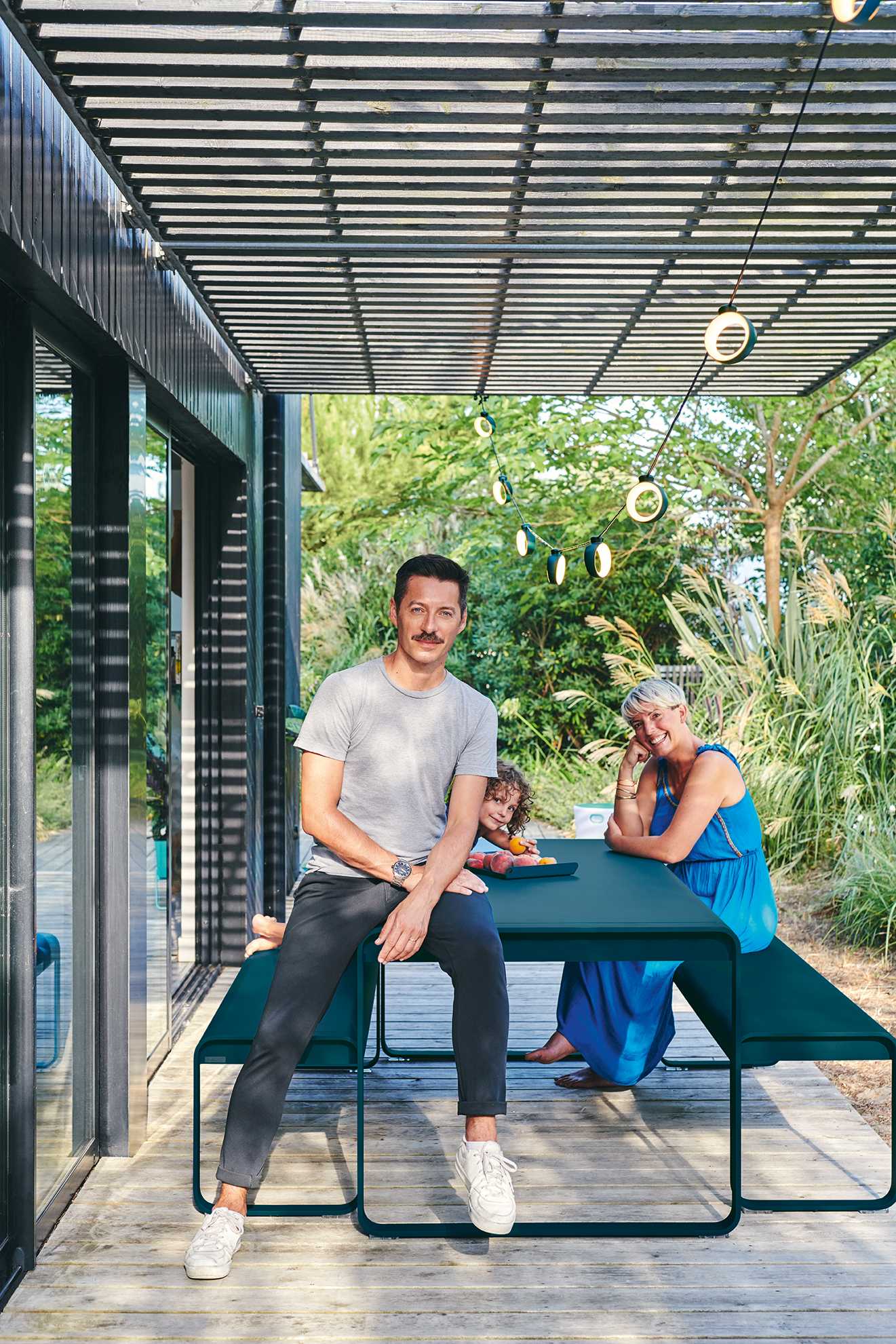 Fermob Bellevie Tuintafel 196x90 Lapilli Grey thumbnail 4