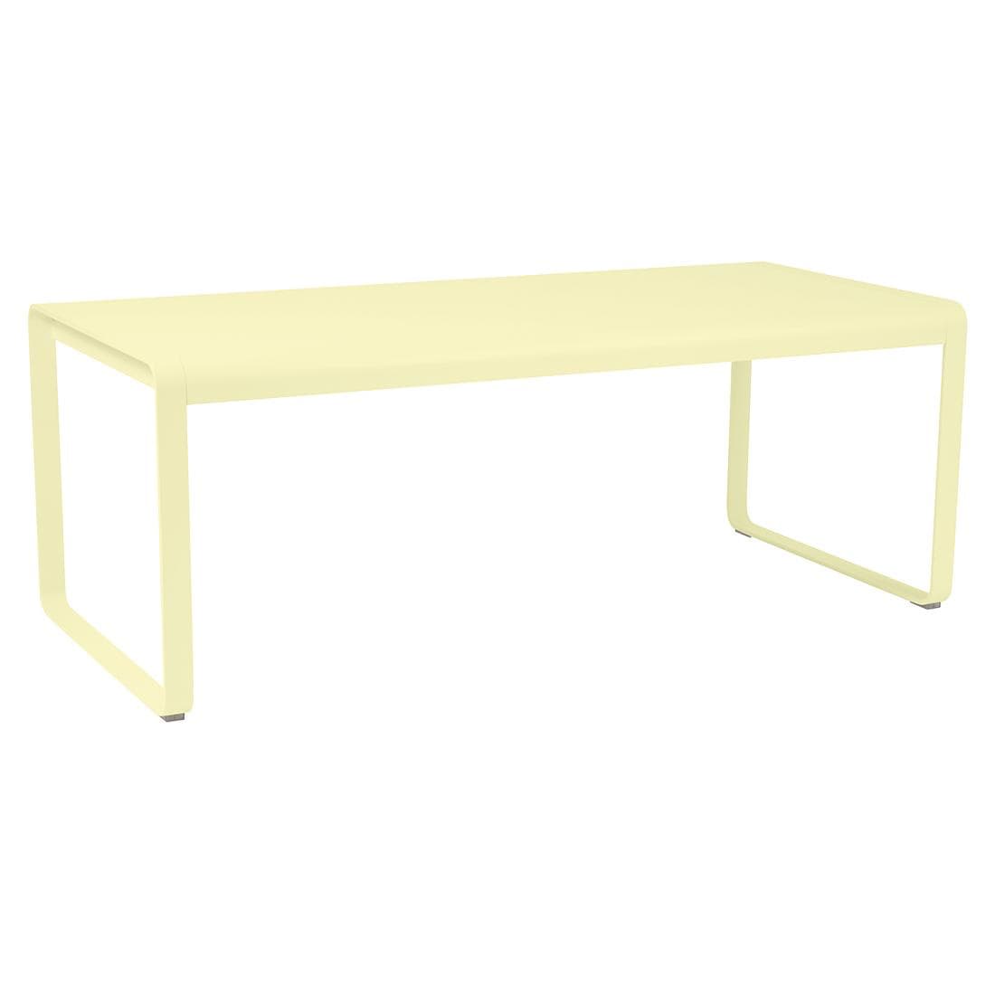 Fermob Bellevie Tuintafel 196x90 Frosted Lemon