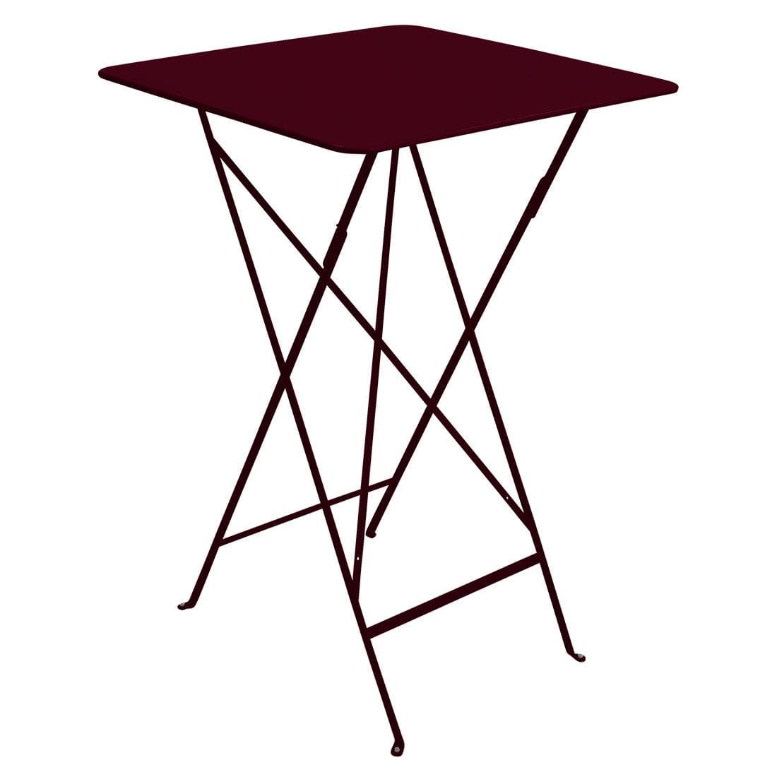 Fermob Bistro Statafel 71x71 Black Cherry