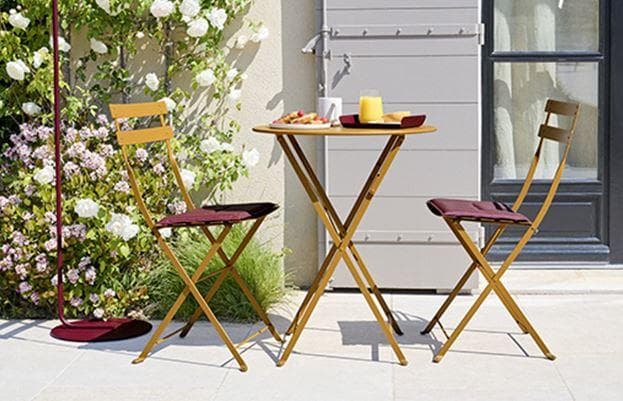 Fermob Bistro Tuintafel 60 Acapulco Blue thumbnail 2