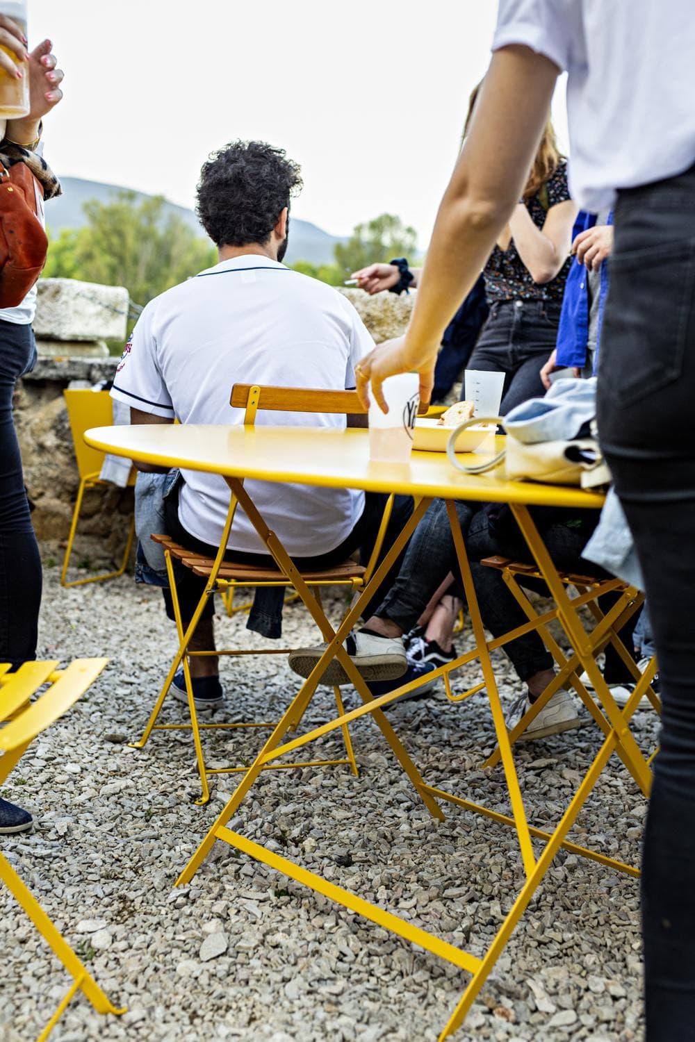 Fermob Bistro Tuintafel 96 Deep Blue thumbnail 2