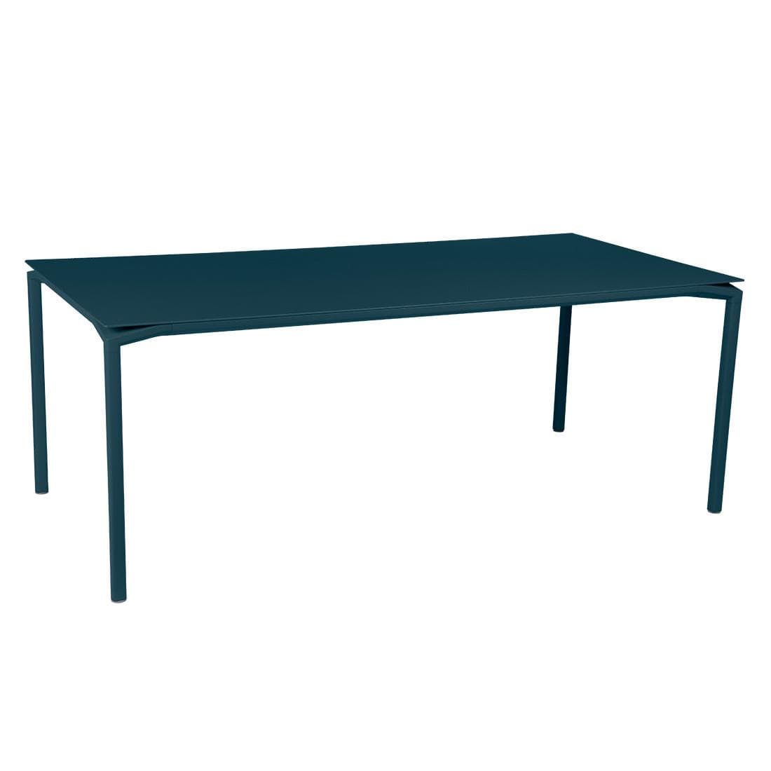 Fermob Calvi Tuintafel 195x95 Acapulco Blue