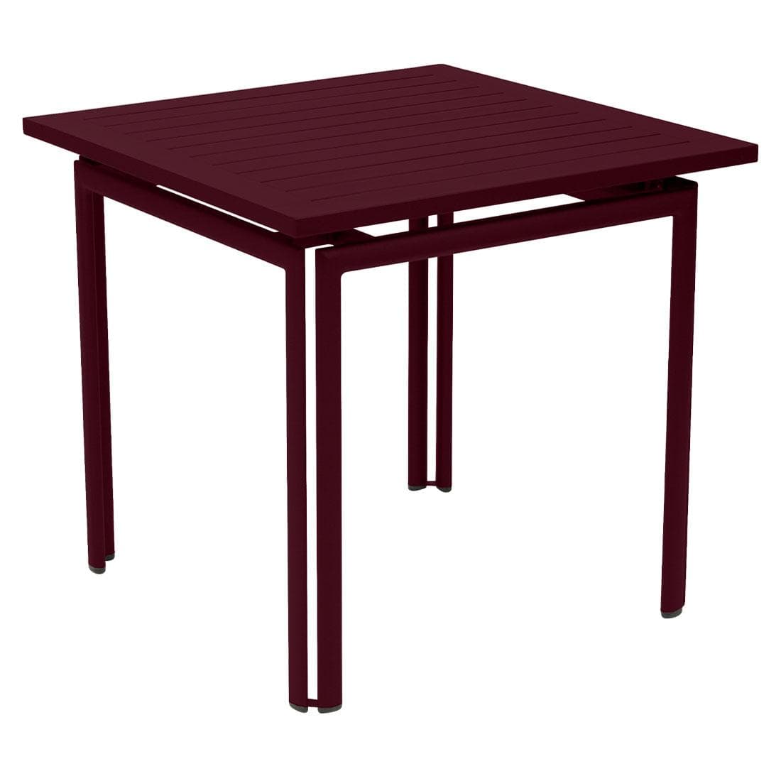 Fermob Costa Tuintafel 80x80 Black Cherry