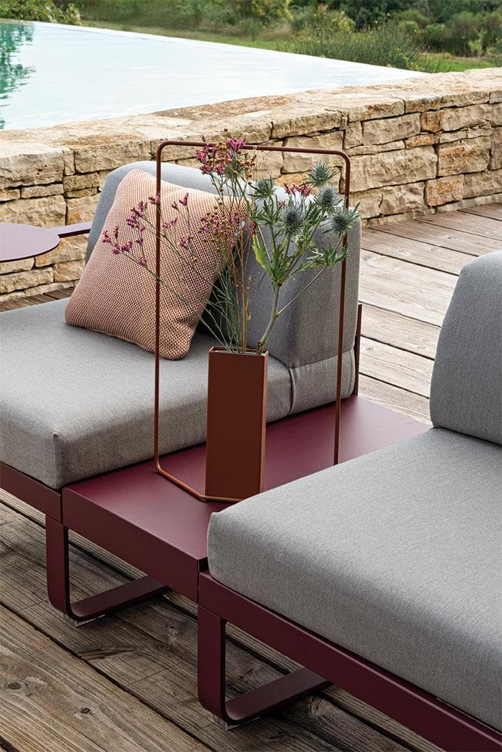 Fermob Itac Rectangular Vaas 62 Cm Acapulco Blue thumbnail 3